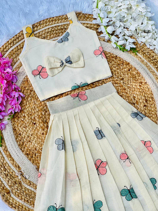 Graceful Pure Cotton Fabric Lahenga Choli